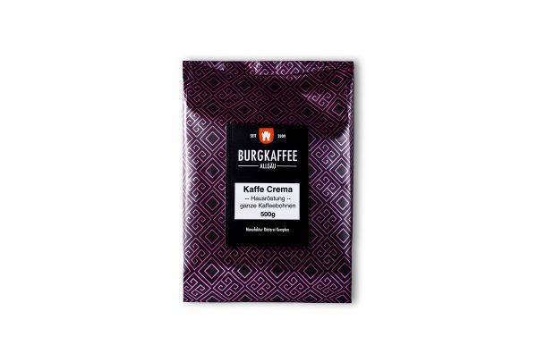 Burgkaffee Kaffee Crema Hausröstung