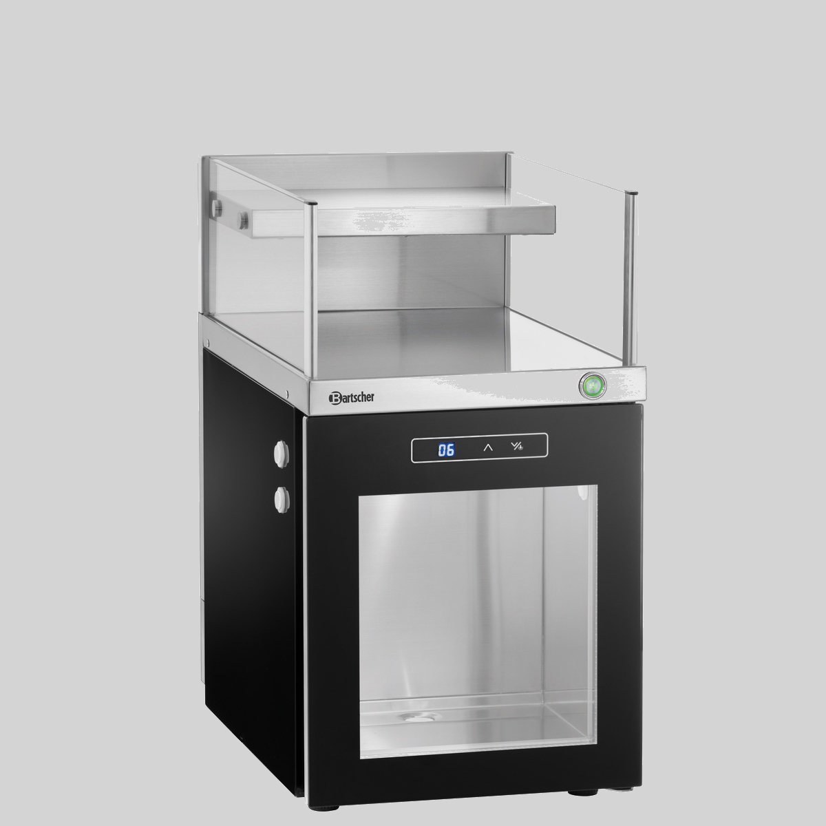 Bartscher Tassenwärmer mit Milchkühlschrank